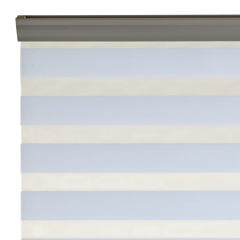 Store jour/nuit EQUINOXE coloris blanc 120 x 250 cm