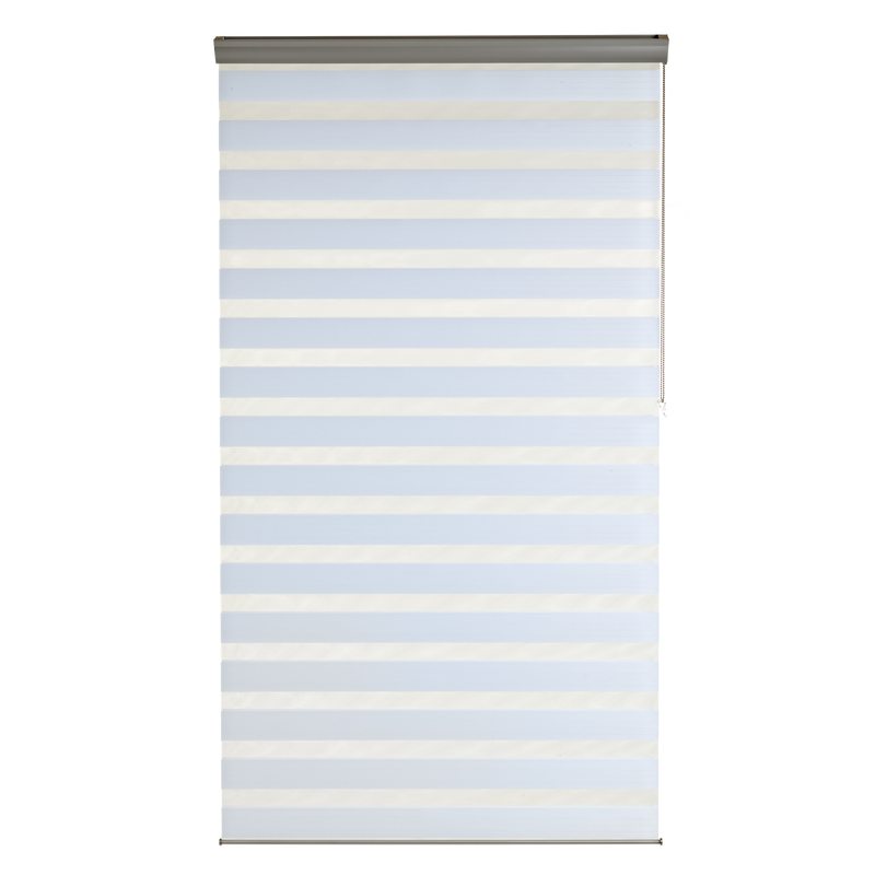 Store jour/nuit EQUINOXE coloris blanc 120 x 250 cm