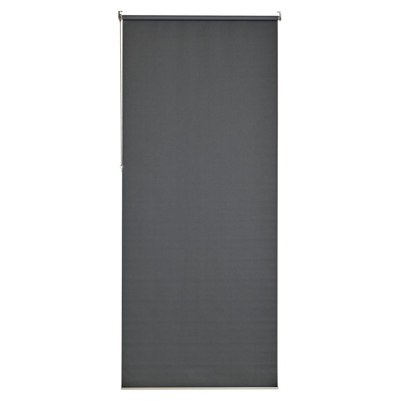 Store enrouleur CREPUSCULE coloris anthracite 100 x 250 cm