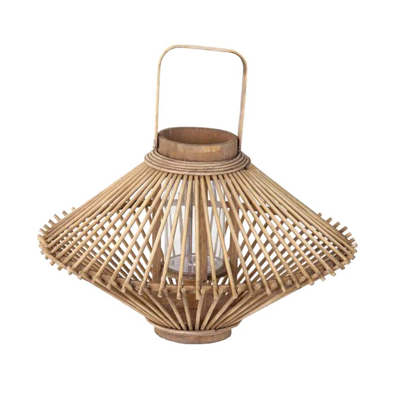 Lanterne LUSSAN coloris bambou