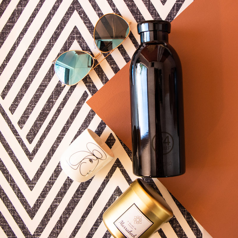Thermos CLIMA coloris noir iridescent
