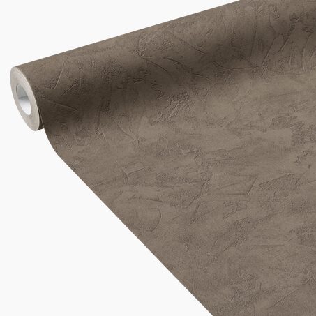 Papier peint intissé RAVENNE coloris marron glacé