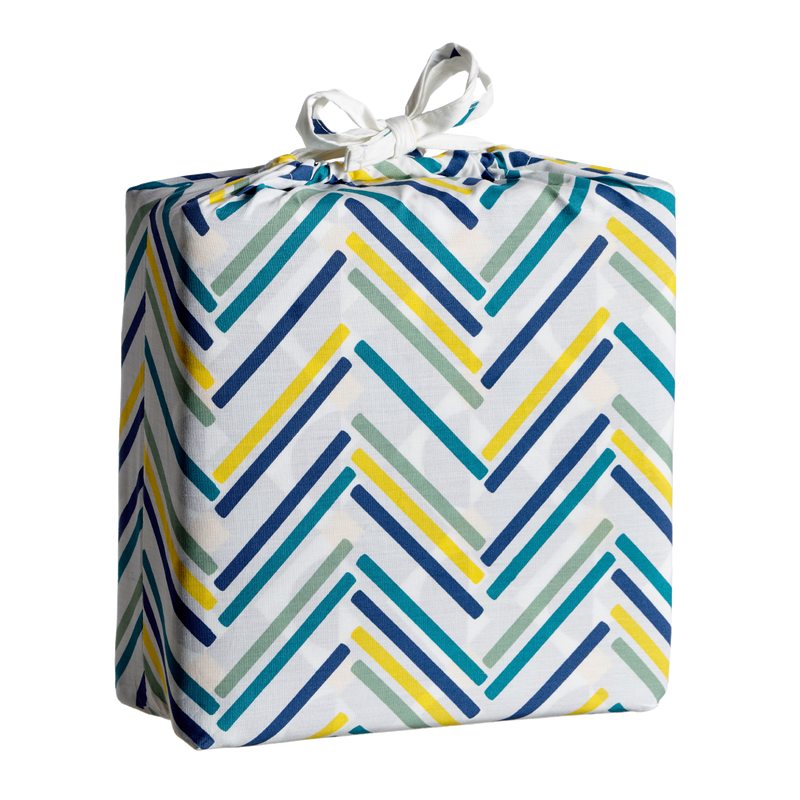 Parure de lit en percale de coton HERRING 240 x 220 cm