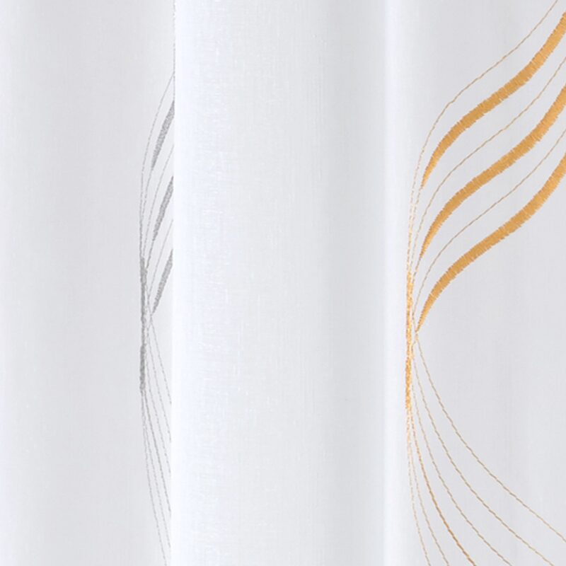 Voilage ELEGANZ coloris ocre 140 x 260 cm