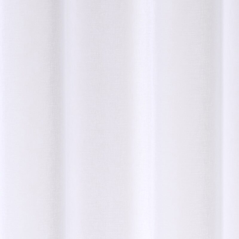 Voilage MEMOIRE coloris blanc 140 x 300 cm