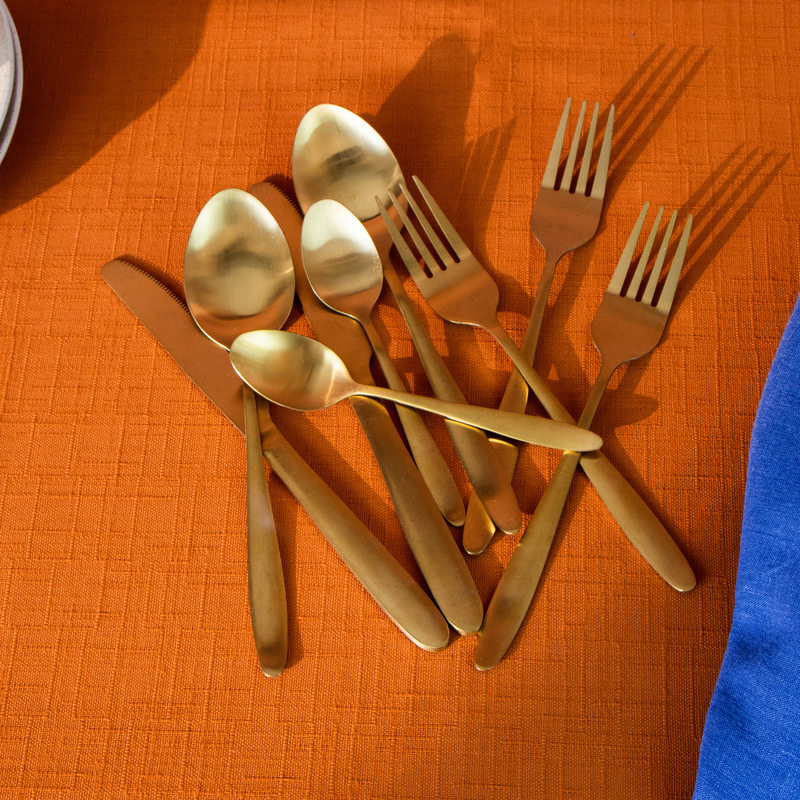 Nappe ACAPULCO coloris orange rouille 165 x 240 cm