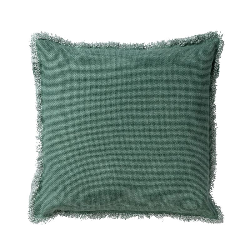 Coussin BURTA coloris vert jade 60 x 60 cm