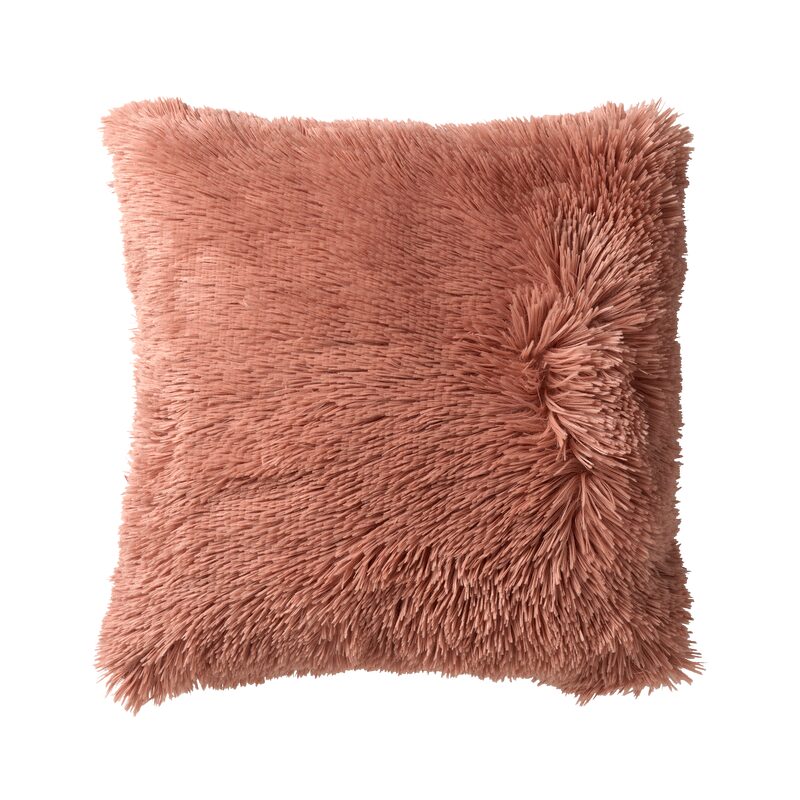 Coussin BODRUN coloris terre cuite 45 x 45 cm