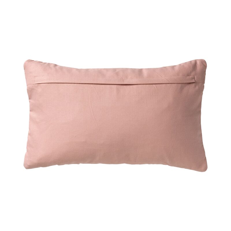 Coussin MEIM coloris vieux rose 30 x 50 cm