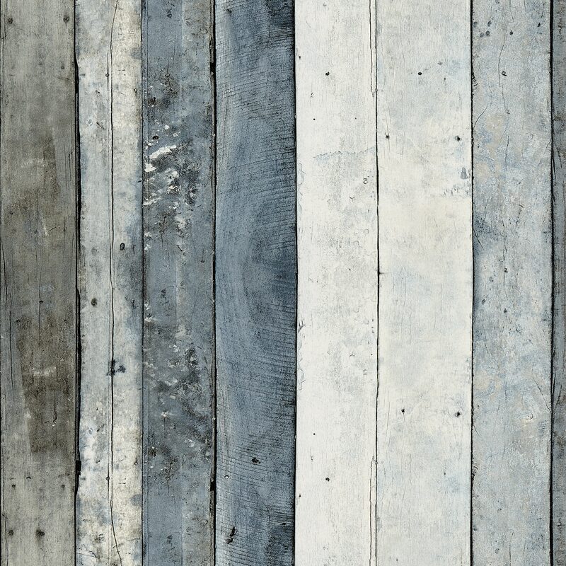 Papier peint intissé MIRAMAR coloris bleu ciel