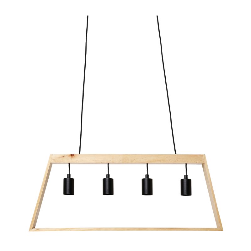 Suspension AUSTIN coloris bois 30 x 70 cm