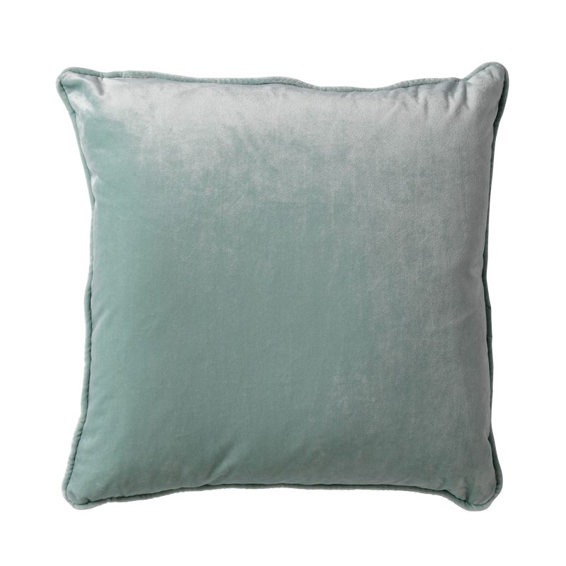 Coussin FYN coloris vert jade 45 x 45 cm