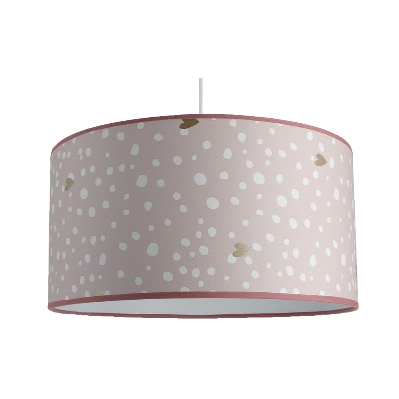 Suspension JOSEFINA coloris rose 19 x 39 cm