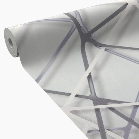 Papier peint intissé GRAVITY coloris gris perle