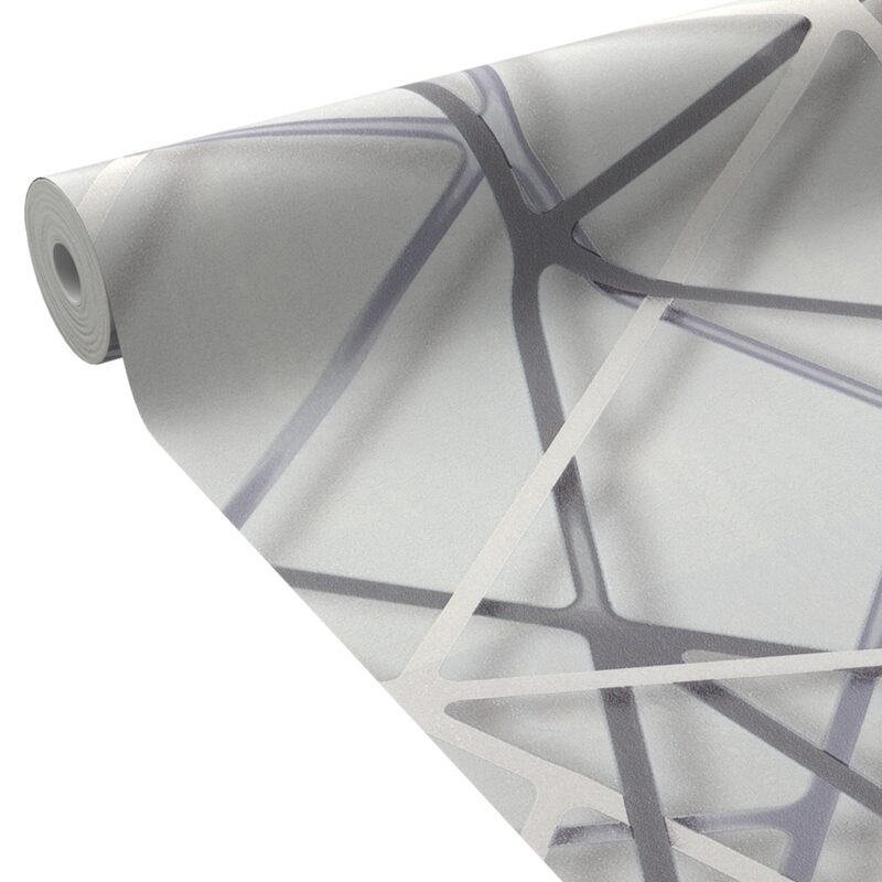 Papier peint intissé GRAVITY coloris gris perle