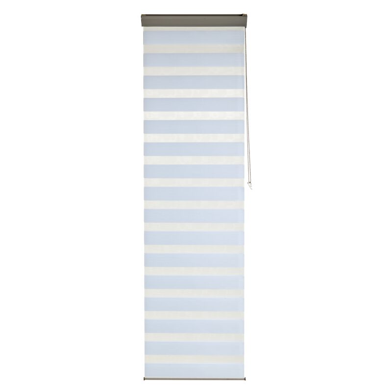 Store jour/nuit EQUINOXE coloris blanc 60 x 250 cm