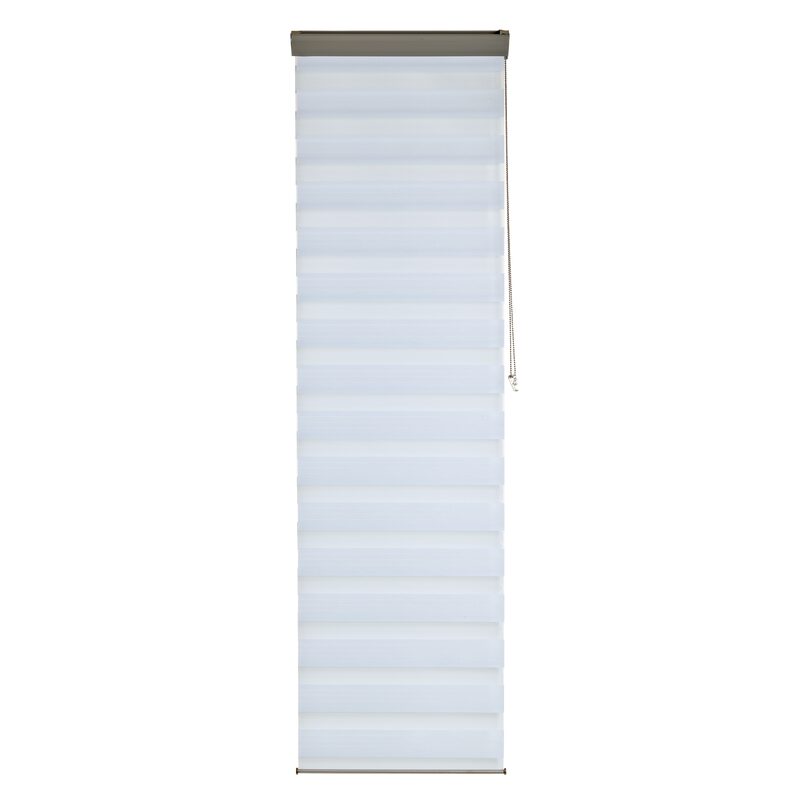 Store jour/nuit EQUINOXE coloris blanc 60 x 250 cm