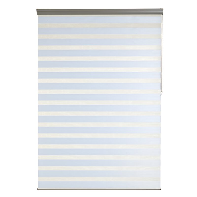 Store jour/nuit EQUINOXE coloris blanc 150 x 250 cm