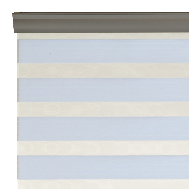 Store jour/nuit EQUINOXE coloris blanc 150 x 250 cm