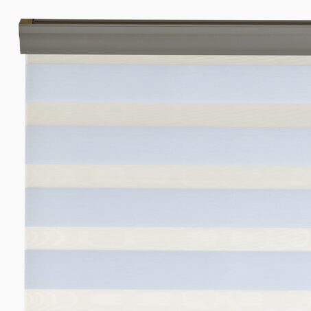 Store jour/nuit EQUINOXE coloris blanc 90 x 250 cm