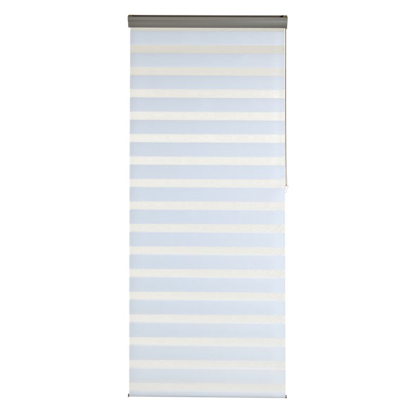 Store jour/nuit EQUINOXE coloris blanc 90 x 250 cm