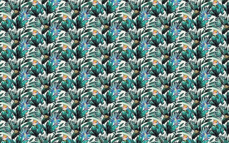 Papier peint intissé EVORA coloris multicolore