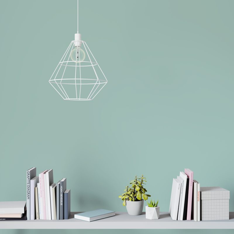 Suspension MAX coloris blanc 30 x 26 cm