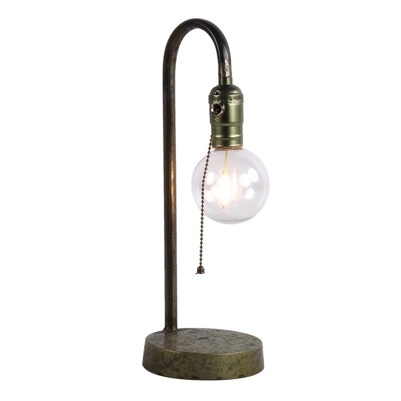 Objet lumineux SONNY coloris laiton 35 x 12 cm