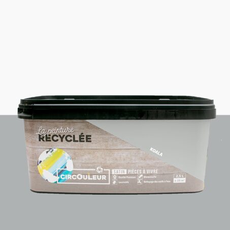 CIRCOULEUR Peinture Acrylique koala Satiné 2,5 L