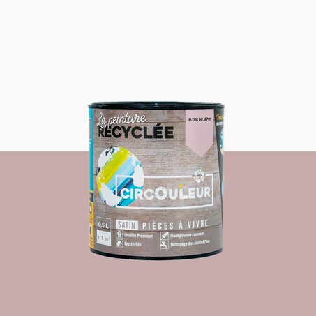 CIRCOULEUR Peinture fleur du Japon Satiné 0,5 L