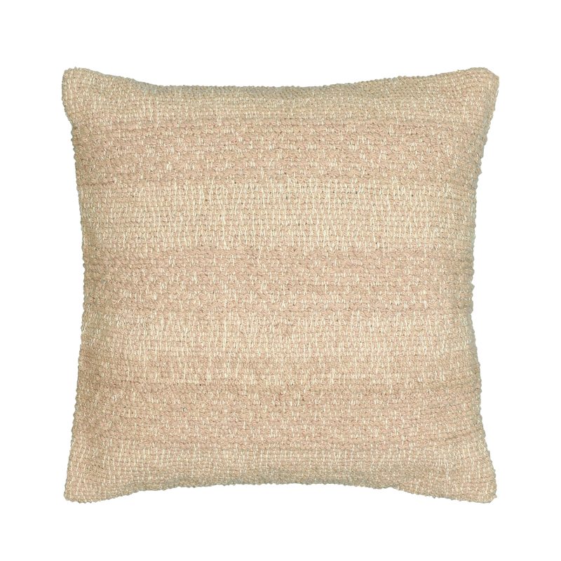 Coussin JANE coloris rose 45 x 45 cm