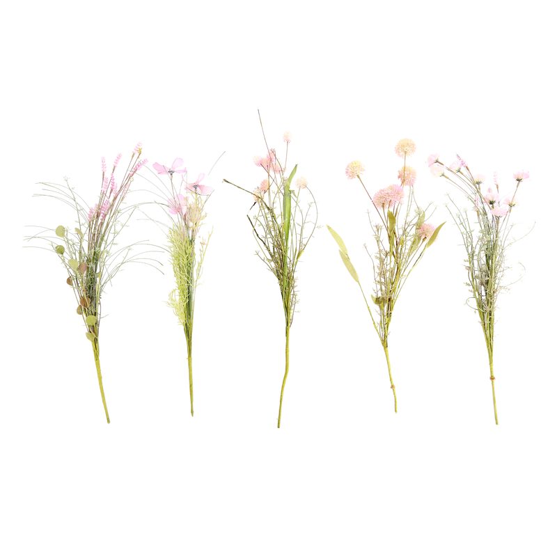 Fleur artificielle EMY coloris rose