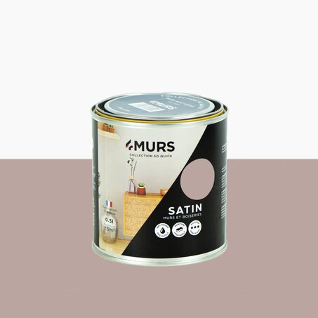 Peinture SO QUICK latte macchiato Satiné 0,5 L