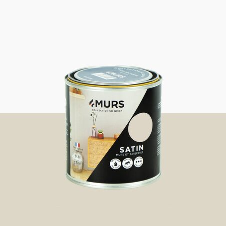 So Quick Peinture Peinture lin pur Satiné 0,5 L