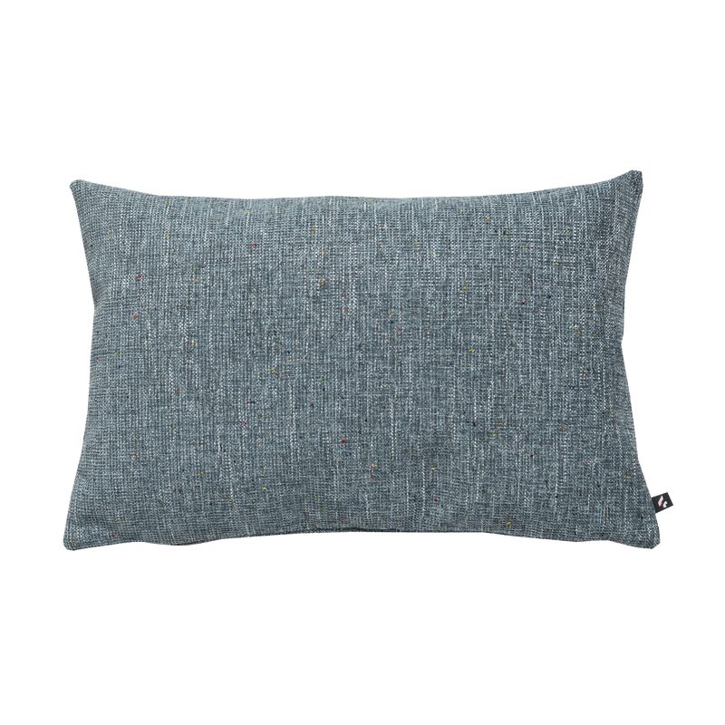 Coussin COLIN coloris bleu lagon 30 x 44 cm