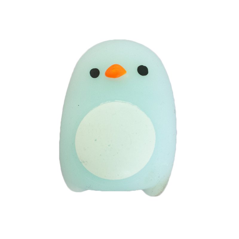 Anti-stress MINI SQUISHY PINGOUIN BLEU