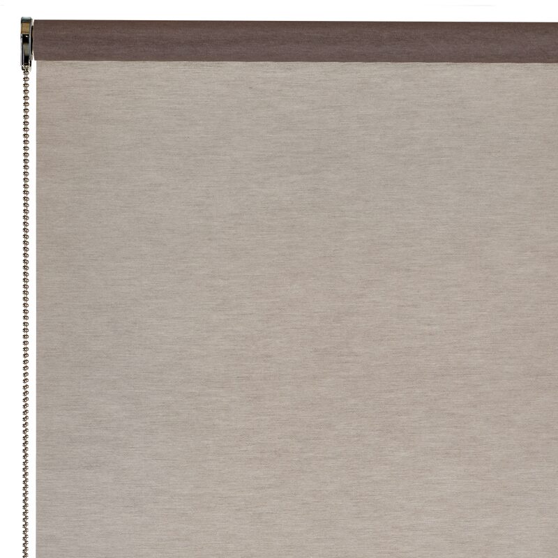 Store enrouleur AURORE coloris gris 60 x 250 cm