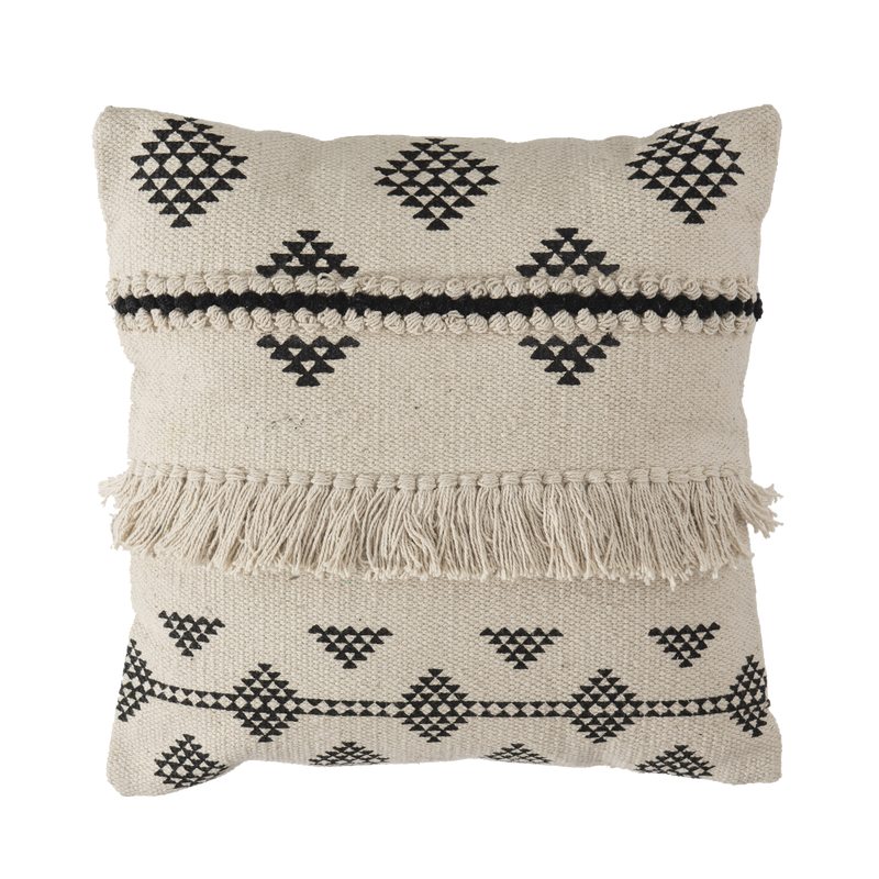 Coussin LULIA coloris beige 40 x 40 cm