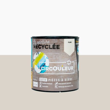 Peinture CIRCOULEUR Acrylique plume Satiné 0,5 L