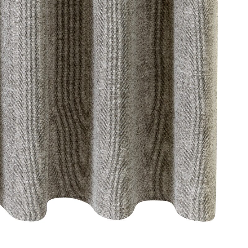 Rideau YAZU coloris Gris clair 140 x 260 cm