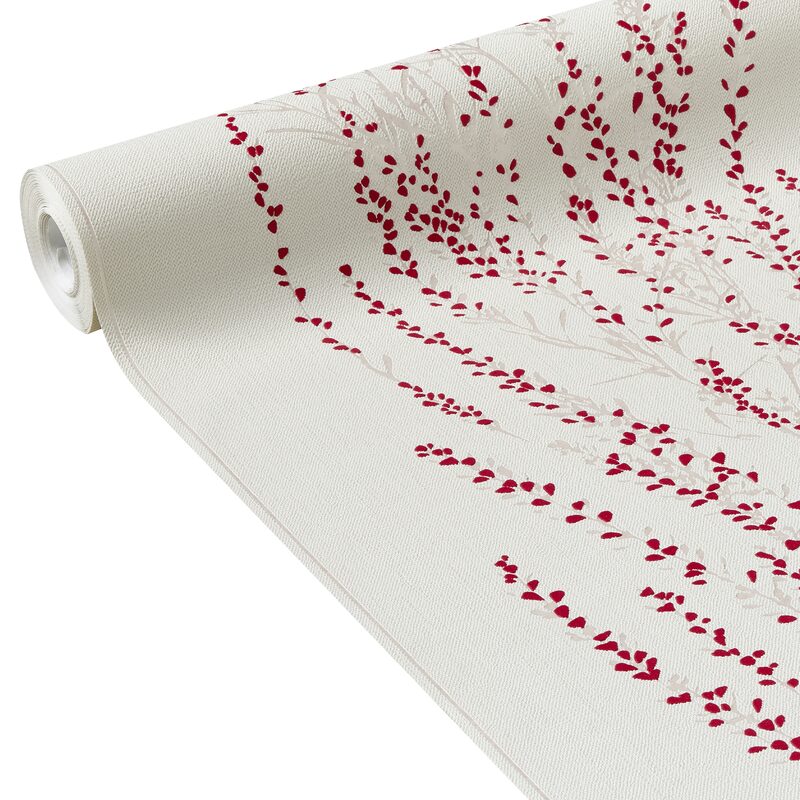 Papier peint intissé SOPHIA coloris bordeaux