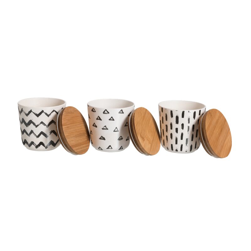Pot de conservation TRIBU coloris blanc