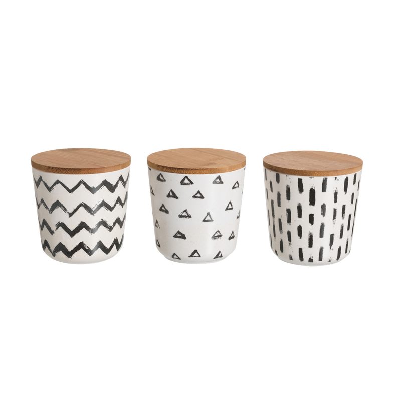 Pot de conservation TRIBU coloris blanc