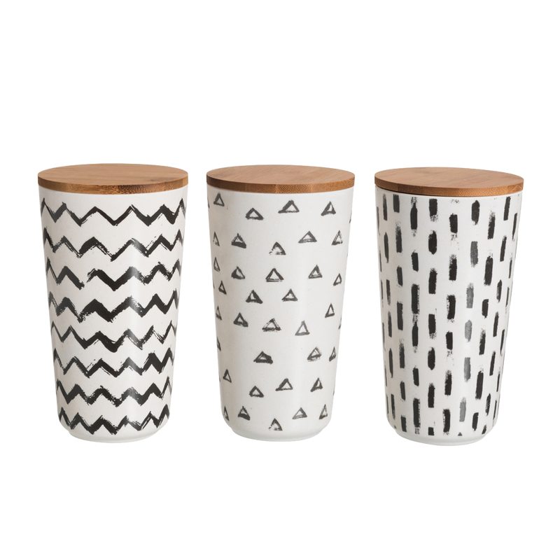 Pot de conservation TRIBU coloris blanc