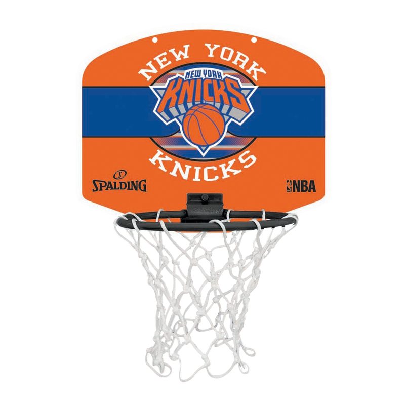 Panier de basket NBA MINIBOARD NY KNICKS coloris orange et bleu