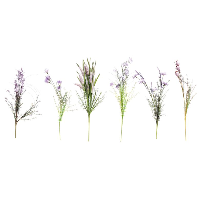 Fleur artificielle ARMERIA coloris mauve