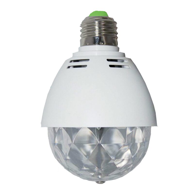 Ampoule LED DISCO coloris multicolore 8 x 13 cm