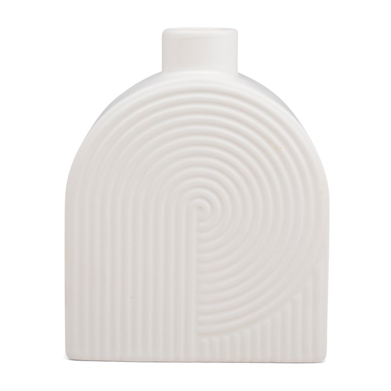 Vase LARS coloris blanc