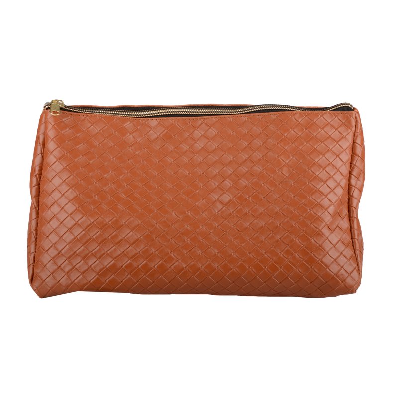 Trousse de toilette DARYL coloris cognac