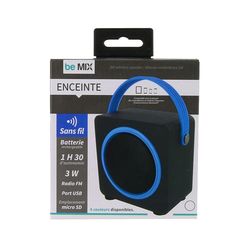 Enceinte PUNCHY coloris noir